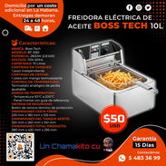 🍟 FREIDORA 🍟 ELÉCTRICA DE ACEITE 10 LITROS. MENSAJERÍA CON FACTURA Y GARANTÍA. TLF 54833699 - Img 55599255
