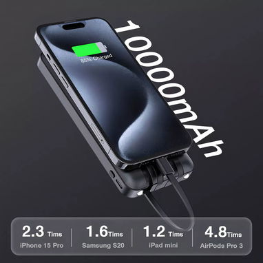 Powerbank 1HORA 10,000mAh - 4/5