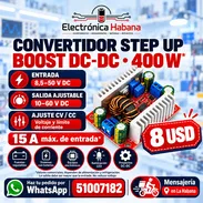 Convertidor Step Up Boost DC-DC 400W 15A – 8 USD - Img 58113199