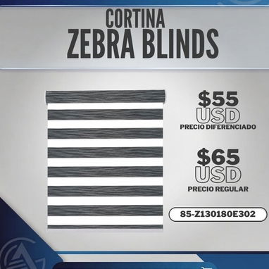Cortina Zebra Blind - 9/10