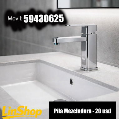 Ducha lluvia/4tiros Ducha hidro/lujo Ducha negra/marmol Espejo led/tactil Espejo full/2m Taza/moderna Lavamanos/sobreenc - Img 124344558