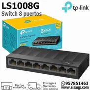 Switch TP-LINK 8 Puertos 1/gb Sellados /63142460 . 55821991 - Img 55402393