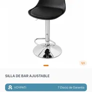 Silla de bar ajustable y ventilador de pedestal milexus 18" - Img 56764089
