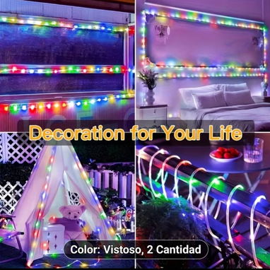 Luces de hadas USB de 200 LED para decoraciones - Img 123347148