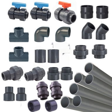 Sistema completo de recirculaci贸n para piscina piezas para instalaci贸n hidr谩ulica - Img 113034072