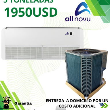 Aire acondicionado 1 tonelada 220V, 220V inverter, 110V, 110V inverter con soporte y regulador de voltaje incluidos - Img 123977908