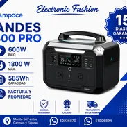 AMPACE 600 PRO 585WH 370USD - Img 54752636