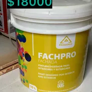 Pintura ( color blanco) Fachpro 10 litros Esmalte 1 litro Soy de centro habana No tengo Mensajeria Llamar o escribir - Img 55476938
