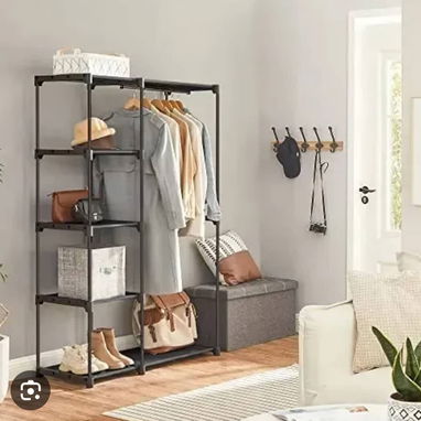 Clóset Portátil Con Zapatera - 8/10