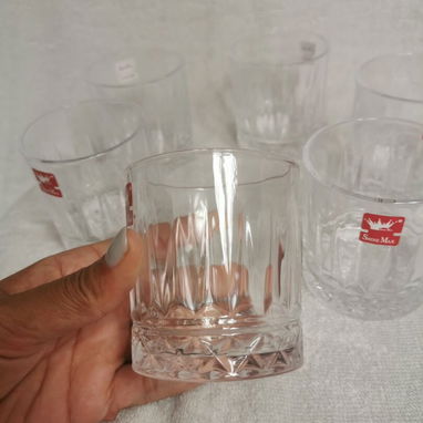 💜Juego de 6 vasos de cristal(DH) - 3/3