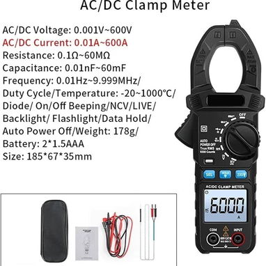 Jucon amperimétrica, pinza .  40 Usd - 3/3