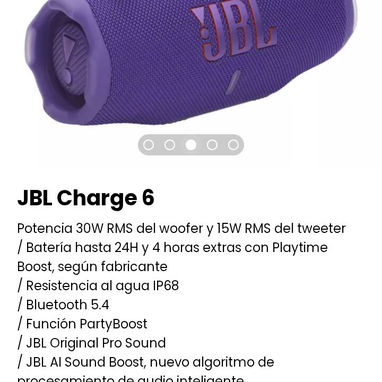 JBL Charge 6. Nuevo - Img 100388745