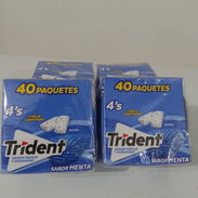 Chicle tridente 4's menta - Img 55144984