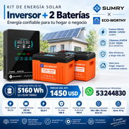 Inversor SUMRY + 2 BATERÍAS 25.8V 100Ah (5160wh) - Img 58217432