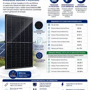 ☀️ ¡PANEL SOLAR JA SOLAR 510W BIFACIAL! ⚡  🔋 JA Solar DeepBlue 4.0 Pro ⚡ Potencia: 510W ☀️ - Img 57192540