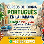 CURSO DE PORTUGUÉS PRESENCIAL EN LA HABANA - Img 56554565