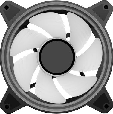 kit de 3 FANES SAMA 6CF1201 ARGB BLANCOS Y NEGROS con mando a distancia NEW 52815418 - Img 85438690