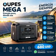 Estación de Energía Oupes Mega 1 💙 - Img 55381658