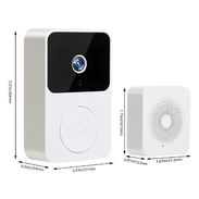 Timbre Inteligente Con Cámara HD y WiFi - Img 57734492