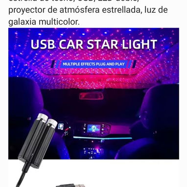 Proyectores de luces de techo para interior de auto - Img 92299458