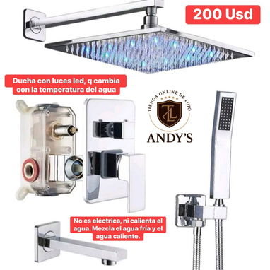 Ducha con luz led - 2/2