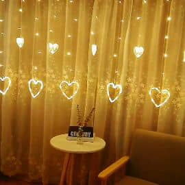 😱💜 Luces LED Decorativas en Forma de Corazón - 3/3