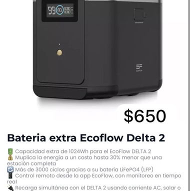 Ecoflows en venta - 2/10