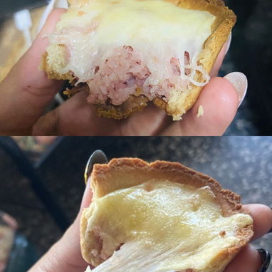 Tartaletas de queso gouda con jamón bravo - Img 127694800