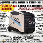 Planta electrica 4500 whatt - Img 56177511