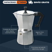 Cafetera Espresso 6 Tazas Eon - Img 56732485