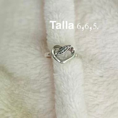Hermosos y delicados anillos de Plata para chica cola de sirena 🧜‍hojas🌿,brillitos ✨y flores🌷 - 9/10