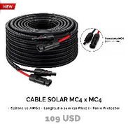 Cable Solar MC4 × MC4 - Img 57935011