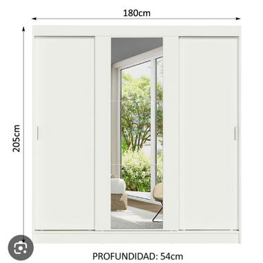 Closet de 3 puertas importados - 4/4