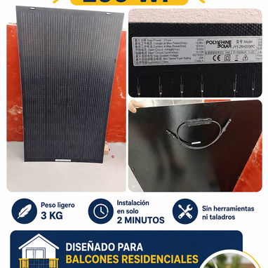 Paneles Solares Flexibles 200 watts - 2/2