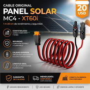 Cable Original para Panel Solar 1 m 20 cm - Img 57263647