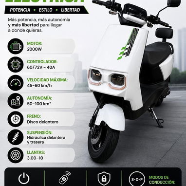 Moto eléctrica Volta - 2/8