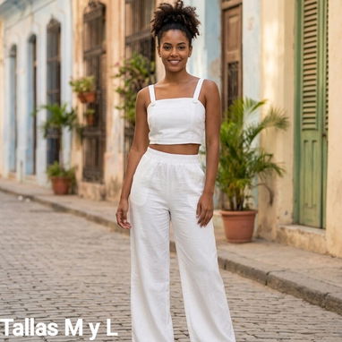 Juegos de pantaloneta y blusa corta - Img 122190252