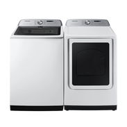 Lavadora y secadora Samsung WA52DG5400AW + DVG52DG5400W blancas (a gas) - Img 56266902