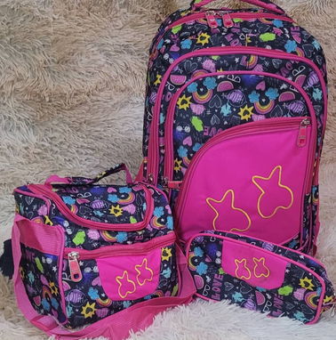 Mochila con merendero térmico de buen material resistente mensajería gratis ..52904872 - Img 96446924