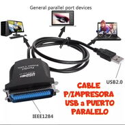 Cable para Impresora USB a Puerto Paralelo - Img 44302960