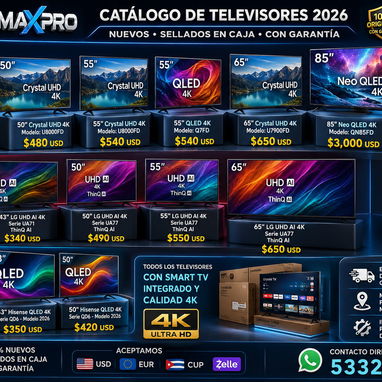 Tenemos televisores 100% NUEVOS, ORIGINALES y SELLADOS en su caja, con garantía TV 4K Oled Qled Cristal W 53321047 - 4/5