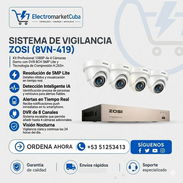 Sistema de 4 cámaras de vigilancia - Zosi - Img 55431349