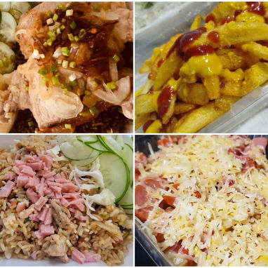 Entrantes 馃 Croquetas 950 Salshipapa 1800 Papitas fritas 1000 Tostones de At煤n 1800 Tostones jam贸n ahumado 1600 Pollo - Img 121939261