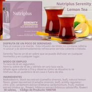 🍋Nutriplus Serenity Lemon Tea 🍋 Para control del peso y salud digestiva - Img 54555296