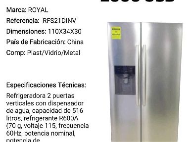 Refrigerador, frigidaire, fríos, refrigeradores - Img 66516348