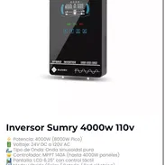 Inversor Sumry 4000 w 110 c - Img 56665989
