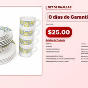 SET DE VAJILLAS . - Img 56933642