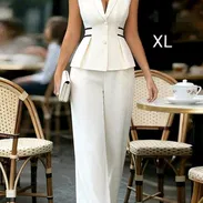 Conjunto de pantalón y blusa talla XL - Img 55859729