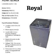 Lavadora automática Royal - Img 46036279