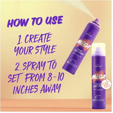 Cabello rizado, Pelo rizado Spray de fijación ligera y flexible que ayuda a mantener el peinado **suave, natural y manej - 4/5